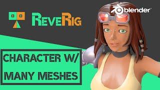 ReveRig Guide: Animate a Character made up of Multiple Meshes