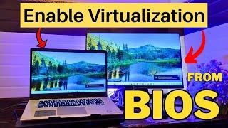 How to enable virtualization in bios | Virtualization enabled in windows 11/10 dell