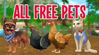 HOW TO GET *FREE* PETS: ARCHIE (DOG), SLINKY (CAT), FREE CHICKENS... ALL LOCATIONS & REQUIREMENTS