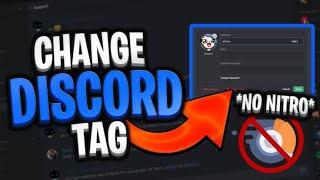 How to change discord name tag without nitro