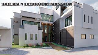 7 Bedroom Contemporary Mansion Design | [Dream Home Design Inspiration] | 2023 Mansion With Garden
