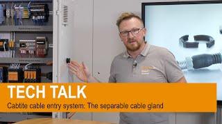 TECH TALK || Cabtite cable entry system: The separable cable gland