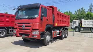 Sinotruk Howo 6X4 dump truck export ethiopia market