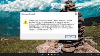 You Must Connect to Microsoft Exchange Once Before You Can Use Outlook Data File .Ost (Solved)