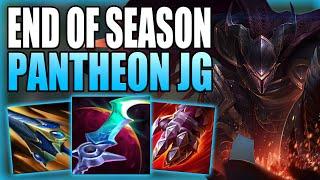 HOW TO PLAY PANTHEON JUNGLE BUT THE END OF THE RANKED SEASON IS IN FULL EFFECT...  League of Legends