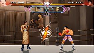 adolfo hitler  rocky balboa ▶  1v1 Epic Battle L- F mugen