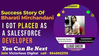 Salesforce Training Institute in Pune | Placement Testimonial Video | Learn Salesforce Practically.