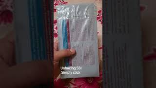 unboxig sbi simply click Credit card  coming soon... please subscribe our channel