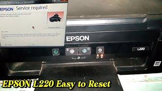 Epson L220 Service Required Solution