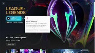 How to fix League of legends vanguard errors even if your bios supports only Tpm 1.2