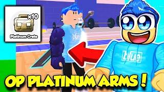 I Got OP NEW ARMS AND PETS In Arm Wrestle Simulator UPDATE!