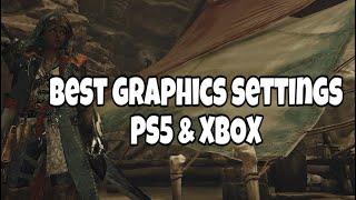 MONSTER HUNTER WILDS - BEST GRAPHICS SETTINGS FOR CONSOLE!