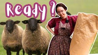 Preparing for Tour de Fleece: Skirting, Scouring and Carding Suffolk Wool