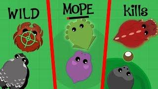 HIPPO KILLS KRAKEN WITH ABILITY!! // WILD MOPEIO KILLS COMPILATION! // BETA.MOPE.IO