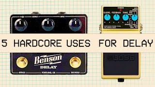 Delay Pedals: How to Be Creative