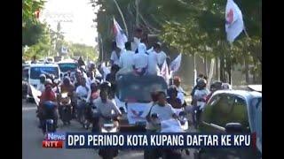 iNews NTT - Daftar Bacaleg ke KPU, Ketua DPD Perindo Kota Kupang Optimis Raih 5 Kursi DPRD