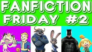 Fanfiction Friday - #2 - Meowth/Vault Boy, Chief Bobo/Judy Hopps, Isabelle/Batfleck