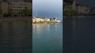 View of the Limmat River in Zurich, Switzerland  [2]