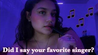 Did I say your favorite artist? | ASMR  LOTS of mouth sounds