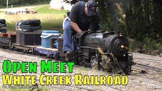 Full Steam Ahead: White Creek Railroad's Open Meet