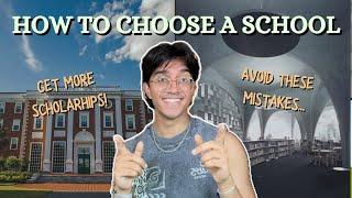 How to Choose the BEST College for You (what actually matters)