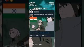 Naruto Shippuden in Hindi Dubbed Episode 1 2 released #anime #naruto #narutoshippuden #narutoinhindi