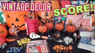 Vintage Halloween Decorations Haul - Amazing Estate Sale Finds