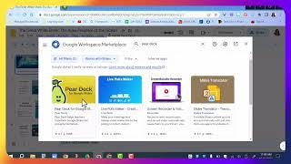 Pear Deck -  Adding the Pear Add-on in Google Slides