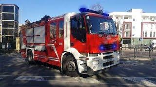 Partenza APS Vigili del Fuoco Pavia// Pavia Fire Dept. Responding code 3