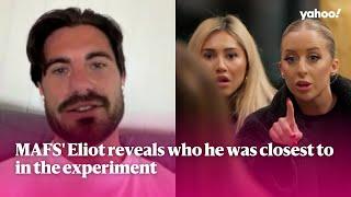 MAFS' Eliot reveals who he was closest to in the experiment | Yahoo Australia