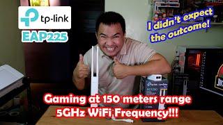 tp-link EAP225: Actual range and gaming test ( it was totally unexpected) | JK Chavez