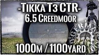 Tikka T3 CTR 6.5Creedmoor - 1000m/1100yards Long Range *German Gun Stock*