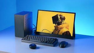 The Ultimate Portable Tiny Desktop Gaming PC Setup  