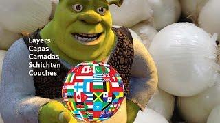 Los ogros son como las cebollas (Ogres are like onions) scene Multi-language