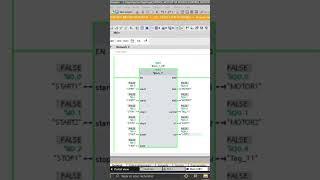 Tia Portal programming #automation #siemens #electricalengineering #tiaportal