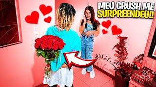 ISA FEZ UMA SURPRESA PARA SEU CRUSH E FOI SURPREENDIDA POR ELE...