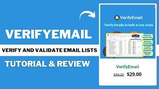 VerifyEmail Tutorial & Review 2024 | Best Appsumo Lifetime Deal | Saas LTD Hunter