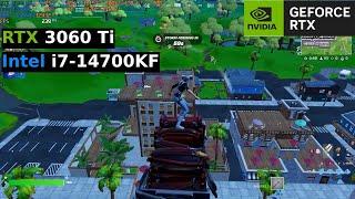 RTX 3060 TI + I7-14700Kf | Fortnite Chapter 2 Remix | Benchmark | low meshes |