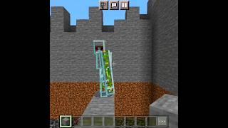 Minecraft saving a Glass Golem #shorts