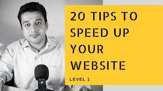 20 tips to speed up your website