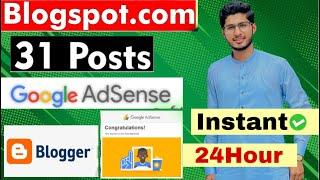 Blogspot.com AdSense Approval (2023) | AdSense Approval With Free Domain