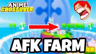 How To Afk Farm Gems On Pc In Anime Crossover Defense