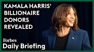 Billionaires Loved Kamala Harris For 2020. How Many Are Backing Her For 2024?