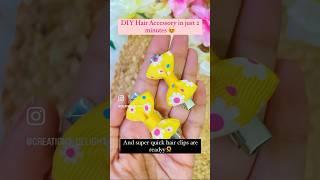 DIY Hair Accessory  #diycraftshorts #diycrafts #diy #viral #viralshorts