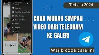 Cara Menyimpan Video dari Telegram ke Galeri