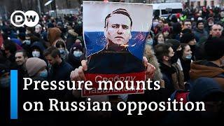 Russia: Crackdown on opposition and independent media | DW News