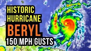 Hurricane Beryl will be a Major Hurricane...