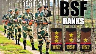 All BSF Ranks - Border Security Forces