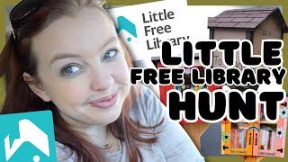 Hunting for Little Free Libraries!