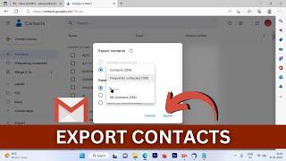 Gmail Contacts Export | How to Export Google Contacts to CSV?